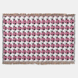 Couverture Rose Ladybug