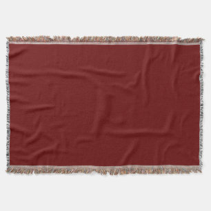 Couverture Rouge sanguin (couleur solide)