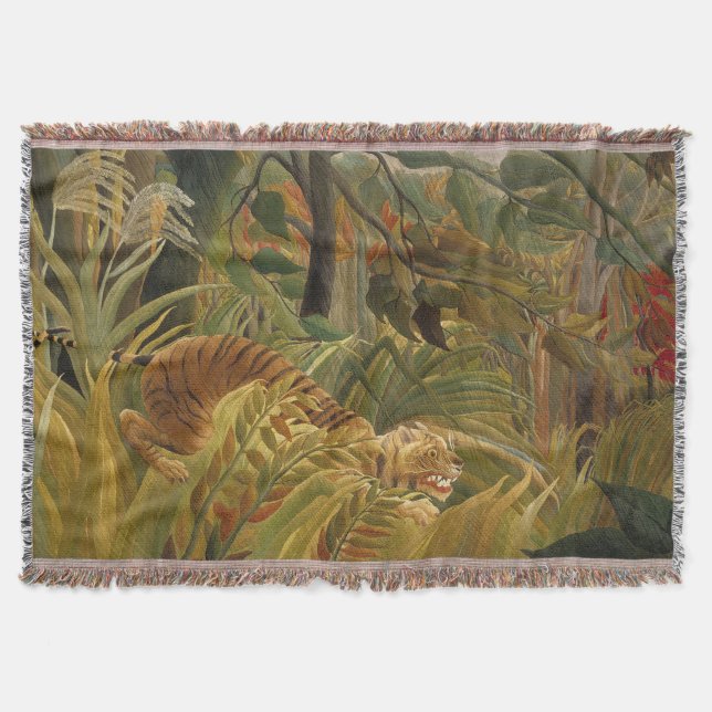 Couverture Rousseau Jungle Tropical Tiger Art (Devant)