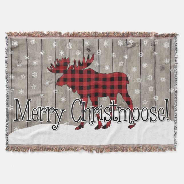 Couverture Rustique Joyeux Christmoose ! (Devant)