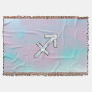 Couverture Sagittarius Zodiac signe sur Mère de style perle