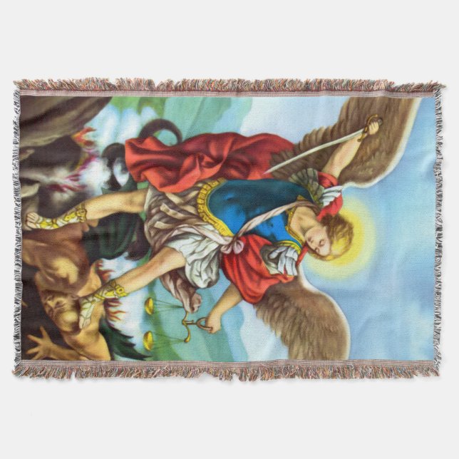 Couverture Saint Michael l'Archange Angel Catholique couvertu (Devant)