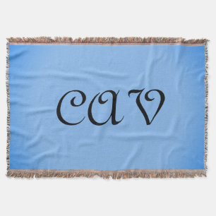 Couverture Sangria Cornflower Blue