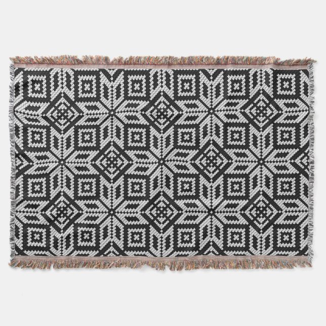 Couverture Scandinave Selburose Motif de Noël (Devant)