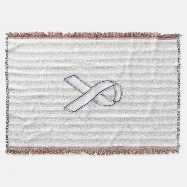 Couverture Sensibilisation au ruban blanc sur les bandes vert (Devant)