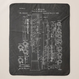 Couverture Sherpa 1888 Oboe ou Corne anglaise - Dessin de brevet