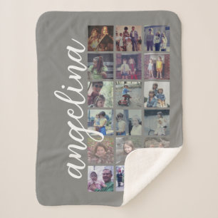Couverture Sherpa 18 Collage photo avec grand script et neutre