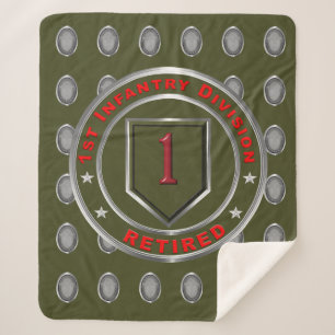 Couverture Sherpa 1re Division d'infanterie Retraitée
