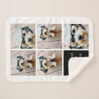 5 Collage photo et bloc de couleur texte - noir bl