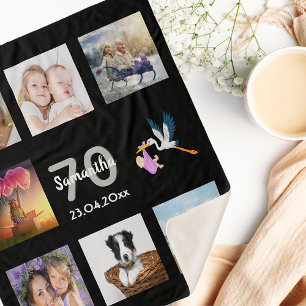 Couverture Sherpa 70e anniversaire photo collage noir
