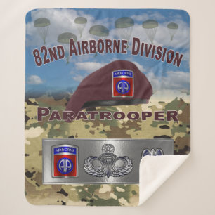 Couverture Sherpa 82e division aéroportée 