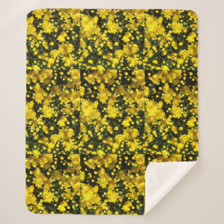 Couverture Sherpa A Multitude of Yellow Mums