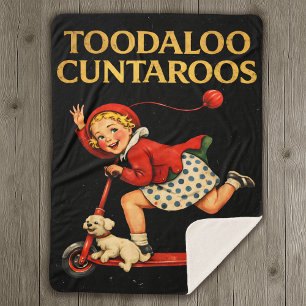 Couverture Sherpa À plus tard Cuntaroos Humour Rétro Sarcastique Drô