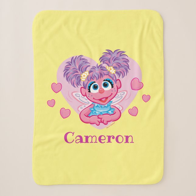 Couverture Sherpa Abby Cadabby Valentine Hearts Graphisme (Devant)