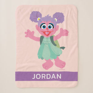 Couverture Sherpa Abby Cadabby Woodland   Ajouter Votre Nom