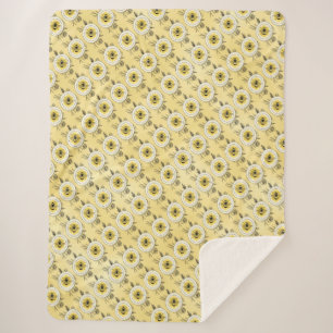 Couverture Sherpa Abeille