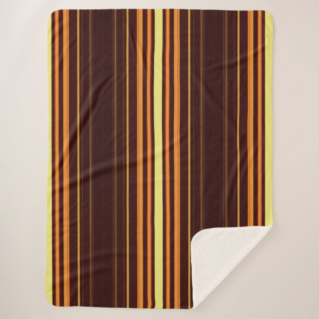 Couverture Sherpa Abstract Symphony in Blue 4 (Negative Effect) (Devant)