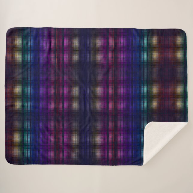 Couverture Sherpa Abstrait (Devant (Horizontal))