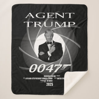 Couverture Sherpa Agent Président Donald Trump Jour d'investiture 47