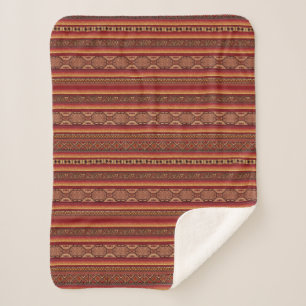 Couverture Sherpa Amérindien