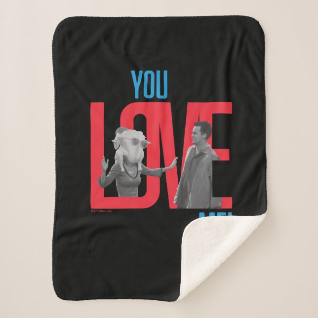 Couverture Sherpa AMIS™ | Citation You Love Me (Devant)