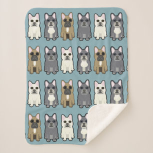 Couverture Sherpa Amis Frenchie
