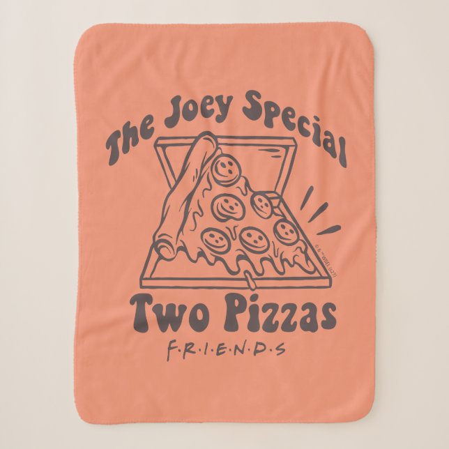 Couverture Sherpa AMIS™ | Joey Pizza Citation (Devant)