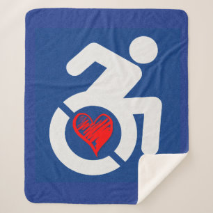 Couverture Sherpa Amour Handicap