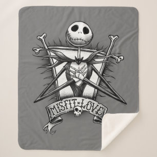 Couverture Sherpa Amour inadapté   Jack Skellington