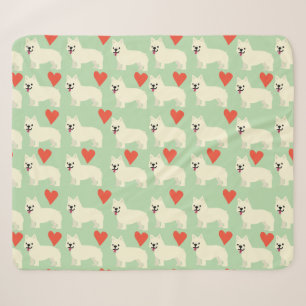 Couverture Sherpa Amoureux de Frenchie