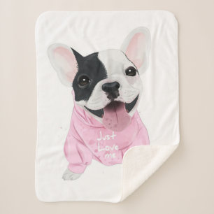 Couverture Sherpa Amoureux de les chiens Aimez-moi, Aimez le chien