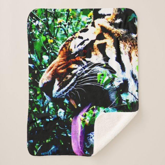 Couverture Sherpa Amur Tiger sbm (Devant)