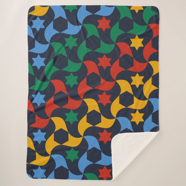 Couverture Sherpa Andalusian Tiles 12 (Alhambra Palace, Granada) (Devant)