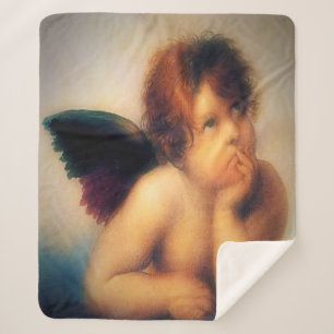 Couverture Sherpa Ange Putti