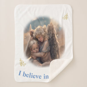 Couverture Sherpa Anges