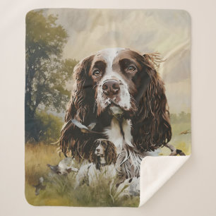 Couverture Sherpa Anglais Springer Spaniel