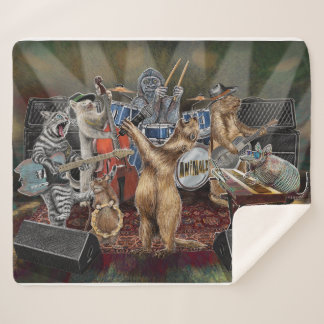 Couverture Sherpa Animalz Band Animal Musicians