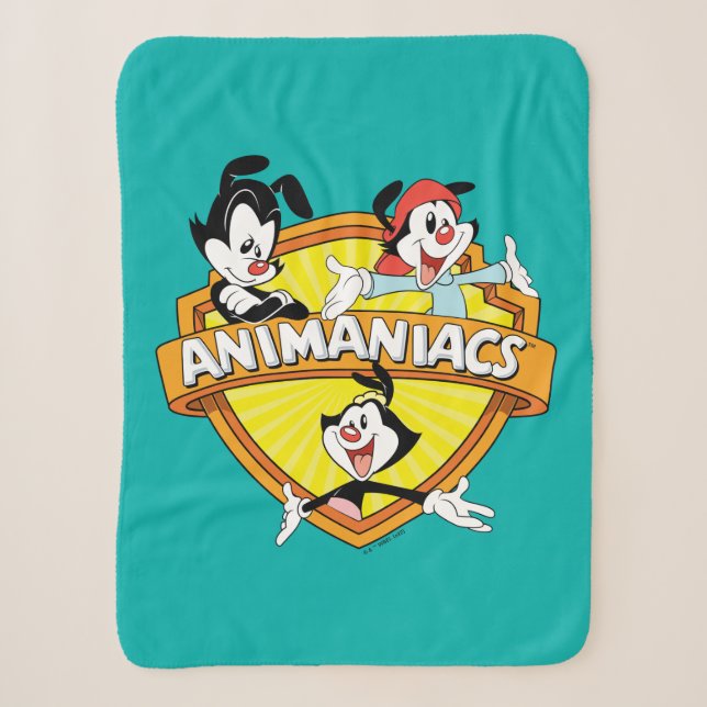 Couverture Sherpa Animaniacs | Warner Brothers & Sister WB Shield (Devant)