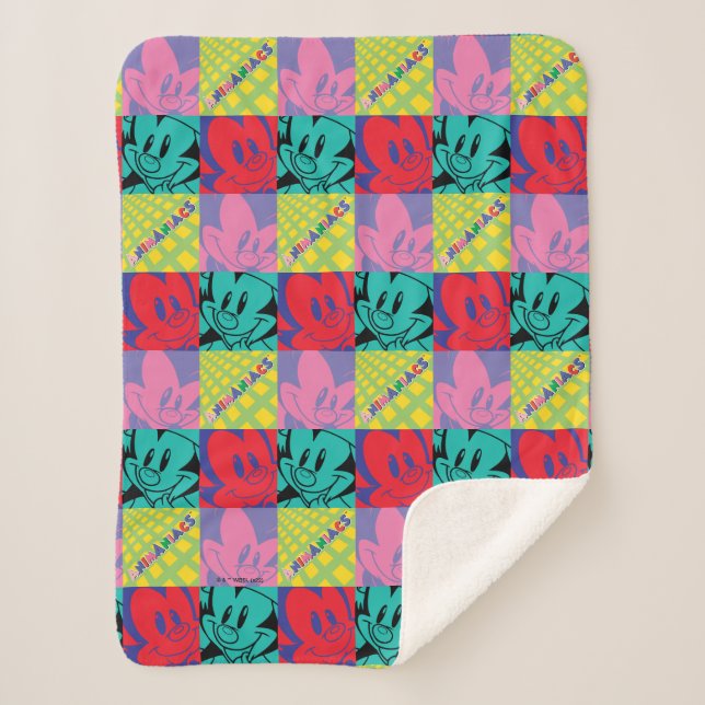 Couverture Sherpa Animaniacs | Warner Siblings Pop Art Graphic (Devant)