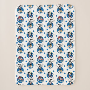 Couverture Sherpa Animaniacs   Yakko, Wakko, & Motif du cercle de po