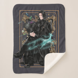 Couverture Sherpa Anime Professeur Severus Snape Assis