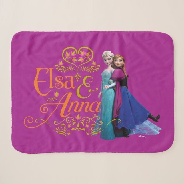 Couverture Sherpa Anna et Elsa| Retour arrière (Devant (Horizontal))