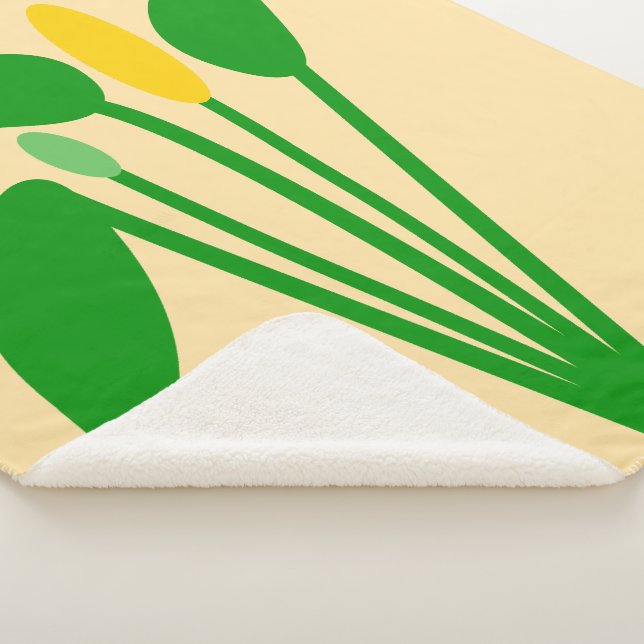 Couverture Sherpa Araceae (3/4)