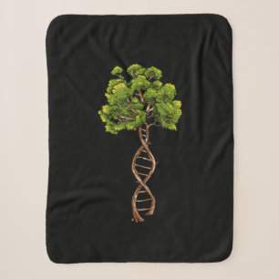 Couverture Sherpa Arbre De La Vie Science Génétique Milieu Biologi