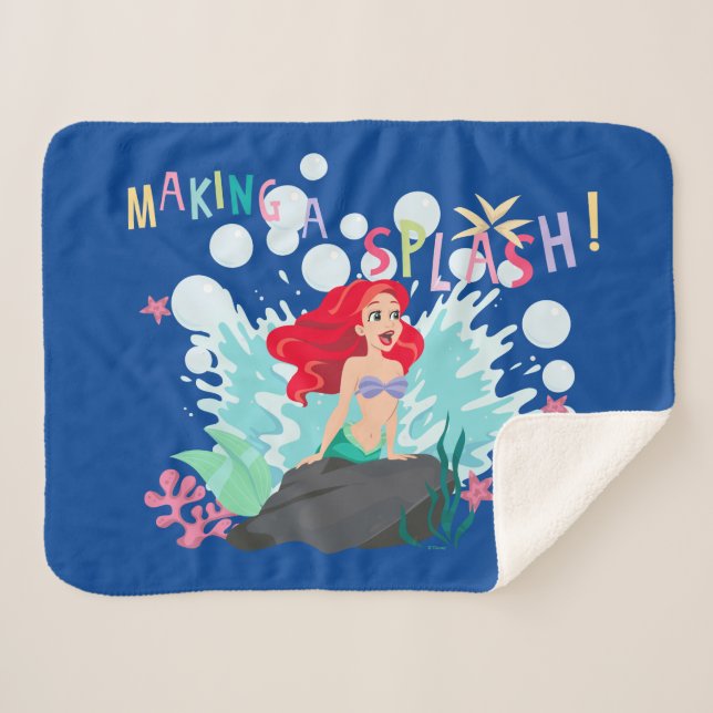 Couverture Sherpa Ariel | Faire Un Splash ! (Devant (Horizontal))