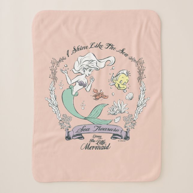 Couverture Sherpa Ariel | Je brille comme la mer (Devant)