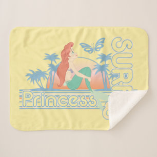 Couverture Sherpa Ariel Surf Princess 89 Coucher de soleil tropical
