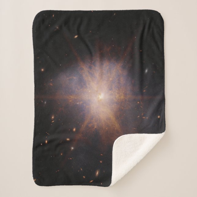 Couverture Sherpa Arp 220 Éclairage Le Ciel Nocturne (Devant)