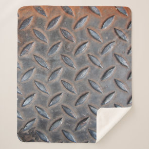 Couverture Sherpa arrière - plan diamant, surf en acier soudé