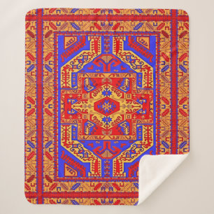 Couverture Sherpa Art populaire arménien Sherpa Blanket